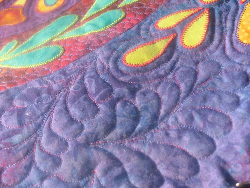 Rhapsody Quilt Close Up